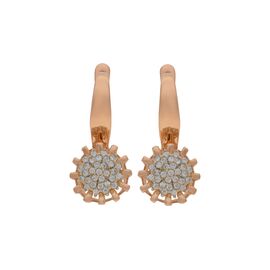 Серьги, золото, 585, 5.04г, 55897 | GoldMarket.kz