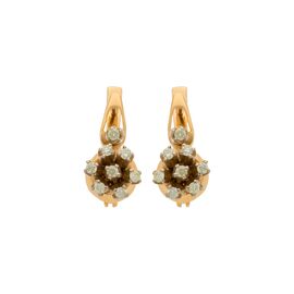 Серьги, золото, 585, 5.62г, 55930 | GoldMarket.kz