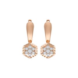 Серьги, золото, 585, 3.7г, 55978 | GoldMarket.kz