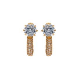 Серьги, золото, 585, 3.15г, 56117 | GoldMarket.kz