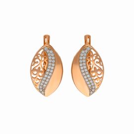Серьги, золото, 585, 4.76г, 56137 | GoldMarket.kz