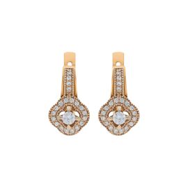 Серьги, золото, 585, 7.12г, 56233 | GoldMarket.kz