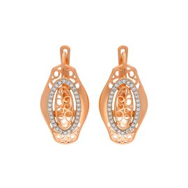 Серьги, золото, 585, 5.1г, 56319 | GoldMarket.kz