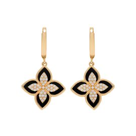 Серьги, золото, 585, 6.81г, 56479 | GoldMarket.kz