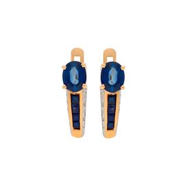 Серьги, золото, 585, 4.38г, 56492 | GoldMarket.kz