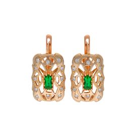 Серьги, золото, 585, 8.11г, 56595 | GoldMarket.kz