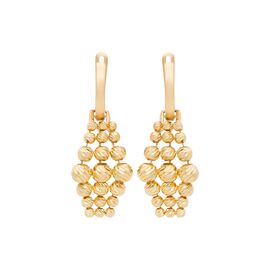 Серьги, золото, 585, 7.15г, 57166 | GoldMarket.kz