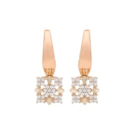 Серьги, золото, 585, 4.43г, 57204 | GoldMarket.kz