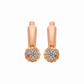 Серьги, золото, 585, 2.34г, 57417 | GoldMarket.kz