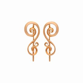 Серьги, золото, 585, 1.2г, 57456 | GoldMarket.kz