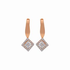Серьги, золото, 585, 3.4г, 57458 | GoldMarket.kz