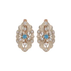 Серьги, золото, 585, 6.96г, 57267 | GoldMarket.kz