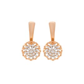 Серьги, золото, 585, 4.99г, 57278 | GoldMarket.kz