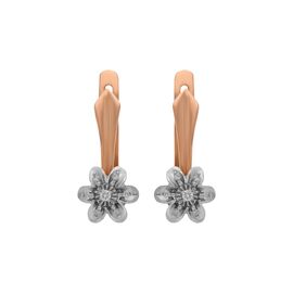 Серьги, золото, 585, 3.57г, 57292 | GoldMarket.kz