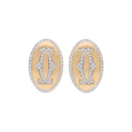 Серьги, золото, 585, 4.85г, 57534 | GoldMarket.kz