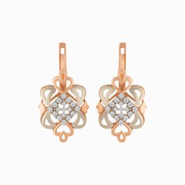 Серьги, золото, 585, 6.56г, 57602 | GoldMarket.kz