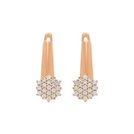 Серьги, золото, 585, 3.8г, 57650 | GoldMarket.kz