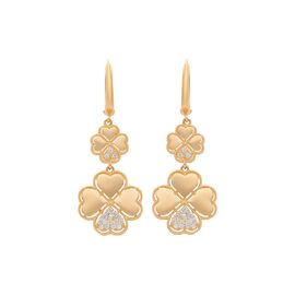 Серьги, золото, 585, 6.08г, 57652 | GoldMarket.kz