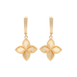 Серьги, золото, 585, 3.92г, 57708 | GoldMarket.kz
