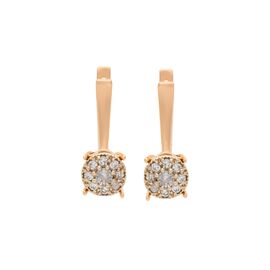 Серьги, золото, 585, 5.02г, 57716 | GoldMarket.kz