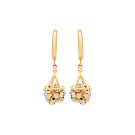 Серьги, золото, 585, 5.27г, 57823 | GoldMarket.kz