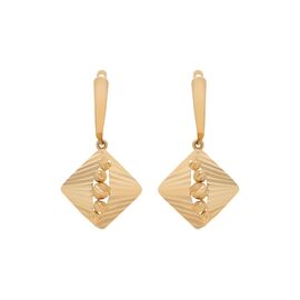 Серьги, золото, 585, 3.58г, 58243 | GoldMarket.kz
