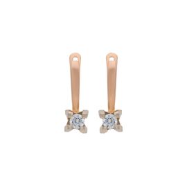 Серьги, золото, 585, 3г, 58522 | GoldMarket.kz