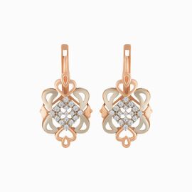 Серьги, золото, 585, 6.56г, 56970 | GoldMarket.kz