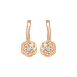 Серьги, золото, 585, 4.29г, 57831 | GoldMarket.kz
