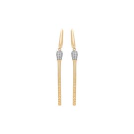 Серьги, золото, 585, 4.91г, 57884 | GoldMarket.kz