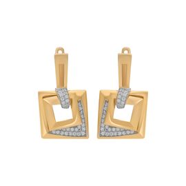 Серьги, золото, 585, 7г, 57922 | GoldMarket.kz
