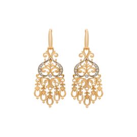 Серьги, золото, 585, 8.05г, 57998 | GoldMarket.kz