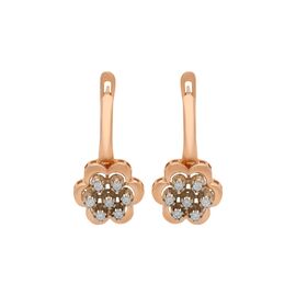 Серьги, золото, 585, 4.31г, 58019 | GoldMarket.kz