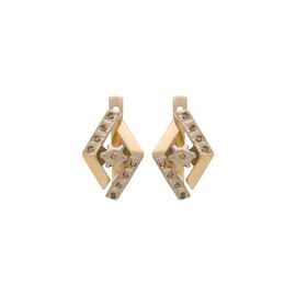 Серьги, золото, 585, 6.14г, 58068 | GoldMarket.kz
