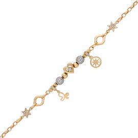 Браслет, золото, 585, 6.18г, 58083 | GoldMarket.kz