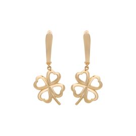 Серьги, золото, 585, 3.08г, 58136 | GoldMarket.kz