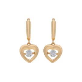 Серьги, золото, 585, 4.8г, 58212 | GoldMarket.kz