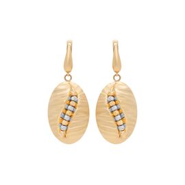 Серьги, золото, 585, 9.16г, 58215 | GoldMarket.kz