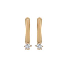 Серьги, золото, 585, 2.94г, 58220 | GoldMarket.kz