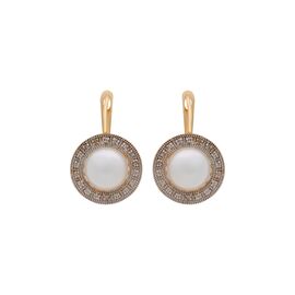 Серьги, золото, 585, 8.7г, 58226 | GoldMarket.kz