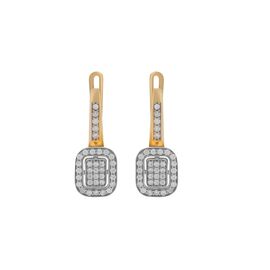 Серьги, золото, 585, 4.16г, 58228 | GoldMarket.kz