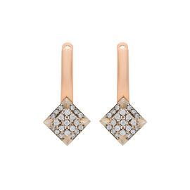 Серьги, золото, 585, 4.1г, 58296 | GoldMarket.kz