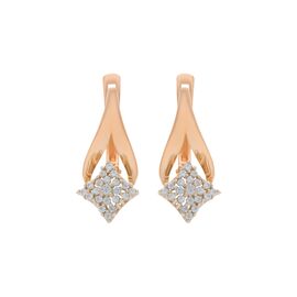 Серьги, золото, 585, 4.5г, 58300 | GoldMarket.kz