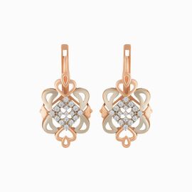 Серьги, золото, 585, 7.21г, 58340 | GoldMarket.kz