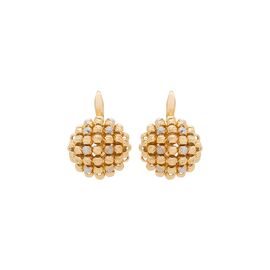 Серьги, золото, 585, 6.99г, 58345 | GoldMarket.kz