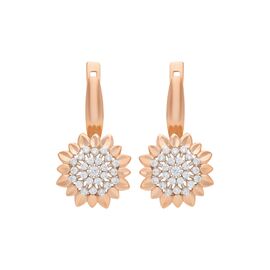 Серьги, золото, 585, 4.7г, 58578 | GoldMarket.kz