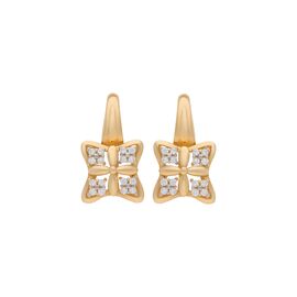 Серьги, золото, 585, 4.61г, 58581 | GoldMarket.kz