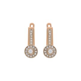 Серьги, золото, 585, 3.97г, 58585 | GoldMarket.kz
