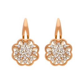 Серьги, золото, 585, 5.19г, 58595 | GoldMarket.kz