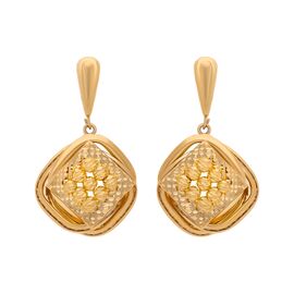 Серьги, золото, 585, 6.49г, 58602 | GoldMarket.kz
